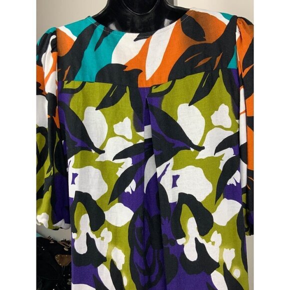 For Cynthia women’s dress Med 40 chest  36 ‘ long Linen / viscose - Picture 11 of 16